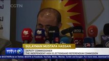 Kurdish referendum voting starts on Monday, no curfew scheduled