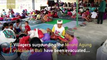 6,400 villagers evacuated from Bali volcano
