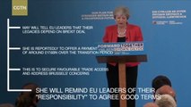 What will be in Theresa May's big Brexit speech?