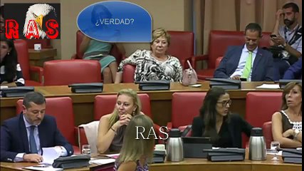 ¡¡¡INDIGNANTE!!! Celia Villalobos Interrumpe gritando a mienbro de Podemos; YO NO OS RESPETO Y PUNTO