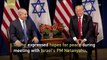 Israeli PM: The alliance between America and Israel has never been stronger