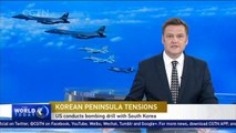 US conducts bombing drill with South Korea
