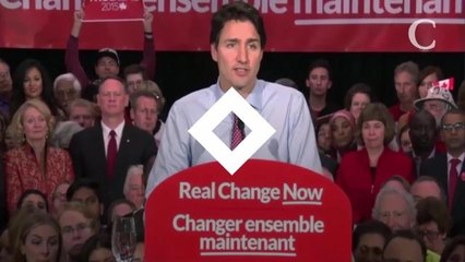 Deux élèves de la Gendarmerie royale du Canada s'évanouissent pendant un discours de Justin Trudeau