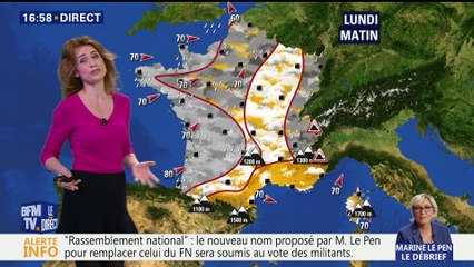 La météo pour ce lundi 12 mars 2018