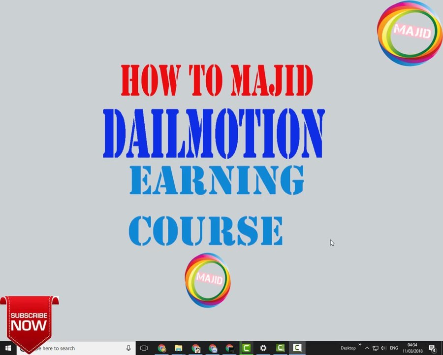 01.How to Earn Money On Dailymotion Hindi Urdu 2018