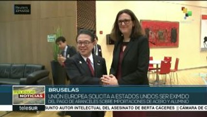 UE solicita a EE.UU ser eximido del pago de Aranceles