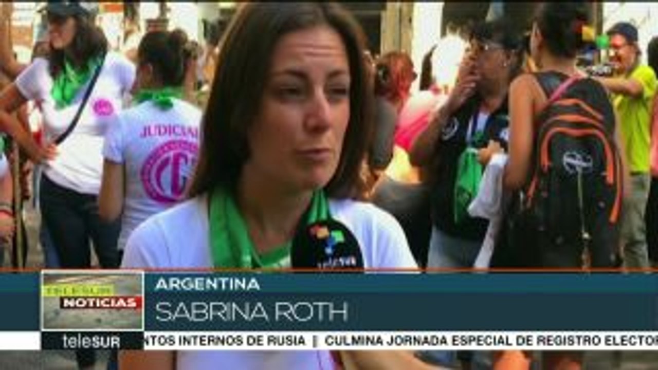 Argentina debate sobre aborto legal, seguro y gratuito