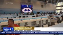 Int'l media descend on Xiamen for BRICS Summit