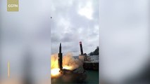 South Korea releases footage of its own missile test