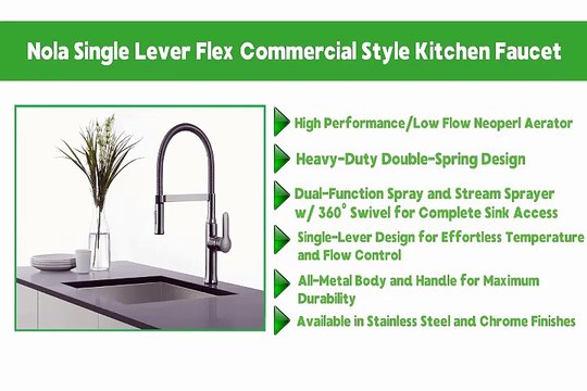 Best Kitchen Faucet For Hard Water 2018 !! Kraus KPF 1640CH !! best kitchen faucets