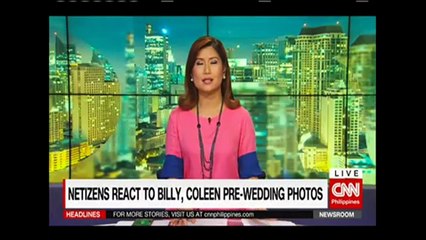 Netizens react to Billy, Coleen pre-wedding photos