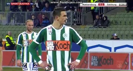Prevljak     Penalty   Goal HD Mattersburg 1 - 2	Salzburg 11-03-2018