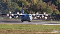 Turkish Air Force - Lockheed C-130E Hercules [70-01610] Taking off from Luxembourg Airport