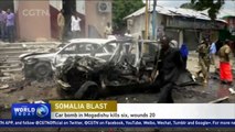 At least six killed, 20 wounded in car bomb blast in Mogadishu