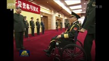 China bestows highest military award on ten honorees