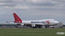 MARTINAIR - Boeing 747-400F [PH-MPS] Landing at London Stansted Airport