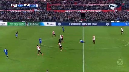 Nicolai Jorgensen Goal HD - Feyenoord	2-0	AZ Alkmaar 11.03.2018
