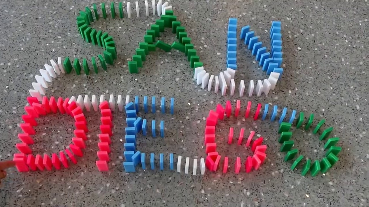 DOMINOES IN HOLLYWOOD AND SAN DIEGO