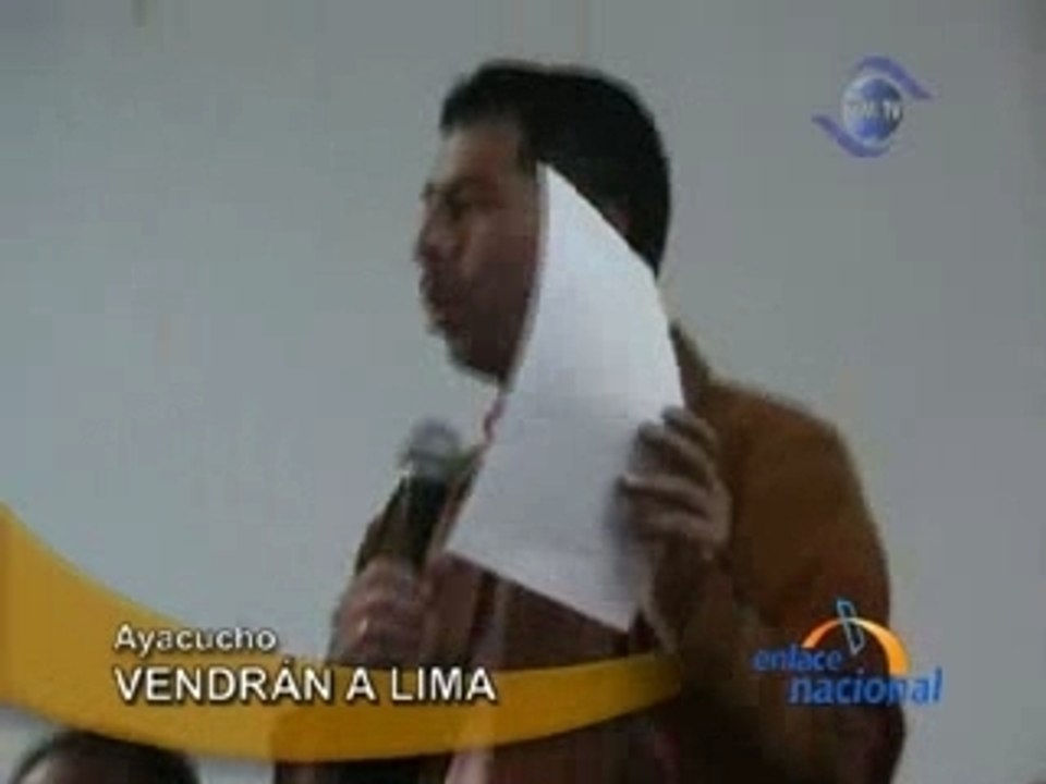 VENDRÁN A LIMA - AYACUCHO