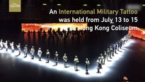 Female PLA honor guards wow audience at International Military Tattoo in HK
