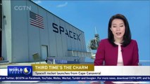 SpaceX successfully launches Falcon 9 after two delays