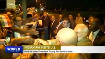 Indian PM Modi meets Trump in first US visit