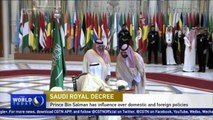 Saudi king names son as crown prince, replacing nephew