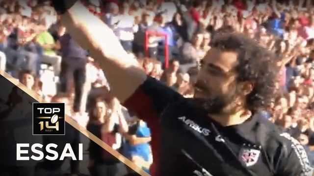 TOP 14 - Essai Yoann HUGET (ST) - Toulouse - Lyon - J20 - Saison 2017/2018