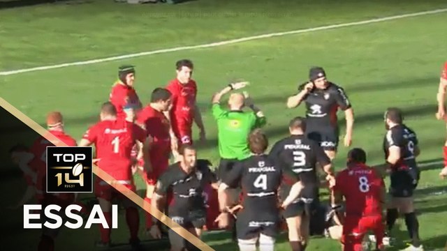 TOP 14 - Essai Cyril BAILLE (ST) - Toulouse - Lyon - J20 - Saison 2017/2018