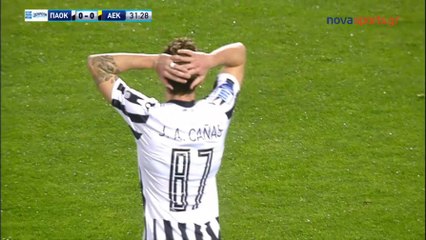 Maurício AMAZING Chance - PAOK vs AEK Athens FC 11.03.2018 [HD]