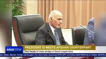 President Xi meets Afghan counterpart Mohammad Ashraf Ghani