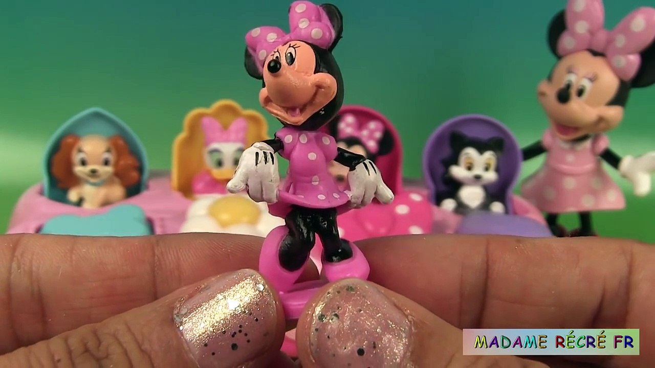 Disney Minnie Mouse Pop Up Toys Surprise Pals Daisy Duck Fifi Figaro Jouets premier âge