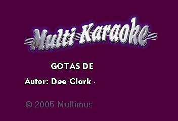 ENRIQUE GUZMAN - GOTAS DE LLUVIA (KARAOKE)