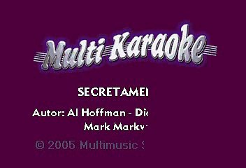 ENRIQUE GUZMAN - SECRETAMENTE (KARAOKE)