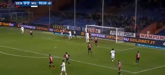 Andre Silva Goal HD - Genoa 0-1 AC Milan 11.03.2018