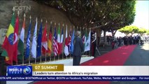 G7 Summit: leaders turn attention to Africa and migration