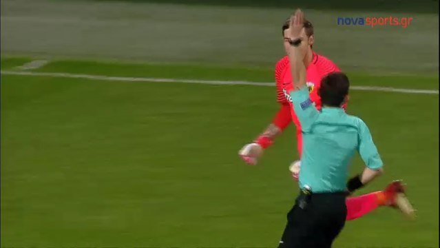 Η ακύρωση του γκολ του ΠΑΟΚ και η απόφαση Κομίνη - ΠΑΟΚ vs AEK - Πλήρη Στιγμιότυπα 11.03.2018 [HD[