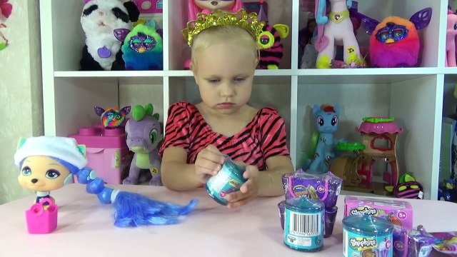 Мими Лисса Шопкинс и собачка Литл Пет Шоп Mimi lissa Shopkins toys Littlest Pet Shop dog toy