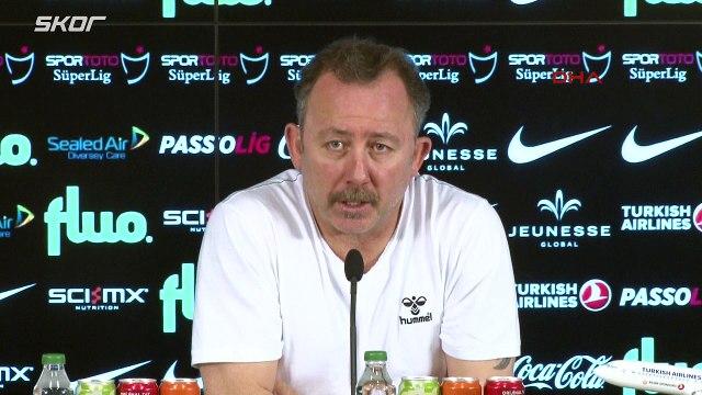 Atiker Konyaspor Teknik Direktörü Sergen Yalçın’dan açıklamalar