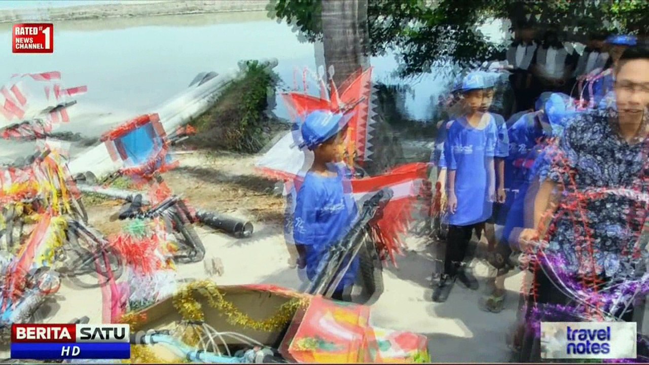 Festival Di Pulau Tidung Lomba Perahu Hias