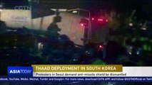 South Korean protesters demonstrate against THAAD deployment