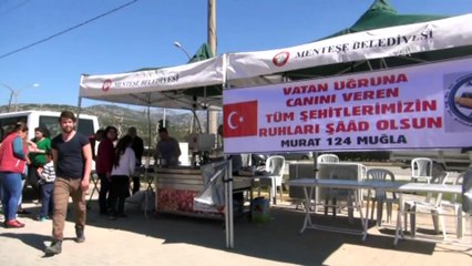 'Hacı Murat' araçlarla Mehmetçik'e destek konvoyu - MUĞLA