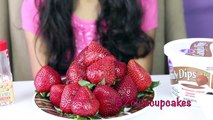 Chocolate Cover Strawberries With Rainbow Sprinkles-Sunday Treats|B2cutecupcakes
