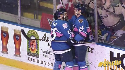 AHL Utica Comets 0 at Springfield Thunderbirds 4