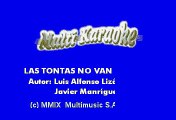 BANDA EL RECODO - LAS TONTAS NO VAN AL CIELO (KARAOKE)