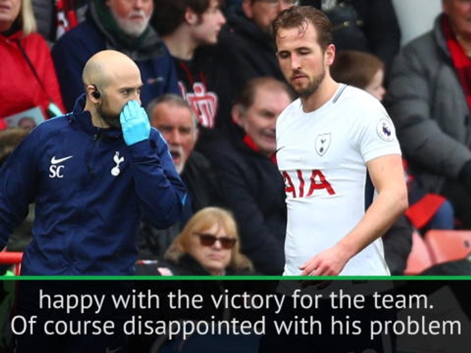 Kane staying positive despite sustaining ankle injury - Pochettino