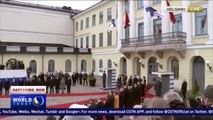 President Xi attends welcoming ceremony in Finland