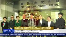 Leaders of Hong Kong's Occupy Central movement hear charges against them in court