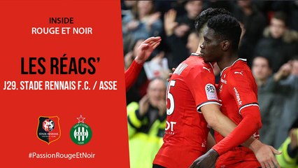 J29. Stade Rennais F.C. / St-Etienne : Réactions