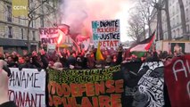 Rally in Paris against police brutality turns violent